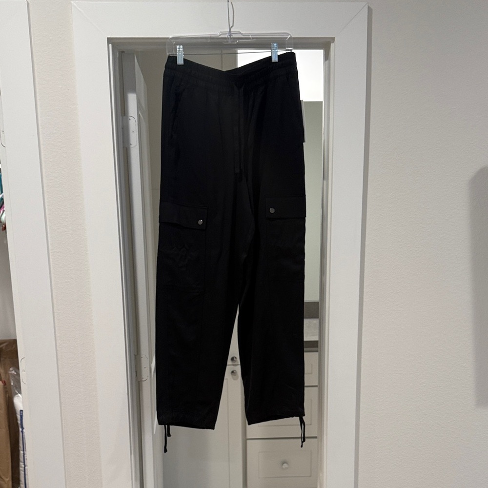 Athleta Black Cargo Pants